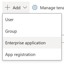 Add Enterprise Application in Microsoft Entra ID