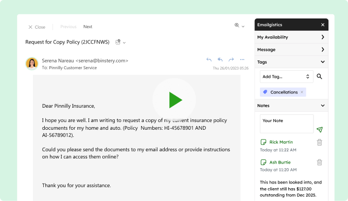 Emailgistics product overview video